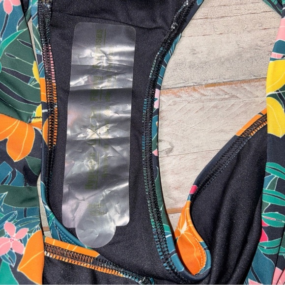 Old Navy Women's Size 3X Black Tropical High-Rise Classic Bikini Swim Bottom - Picture 4 of 13